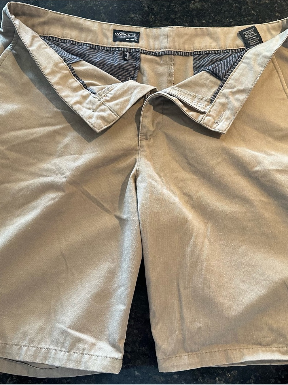 O'Neill Men's Tan Chino Shorts